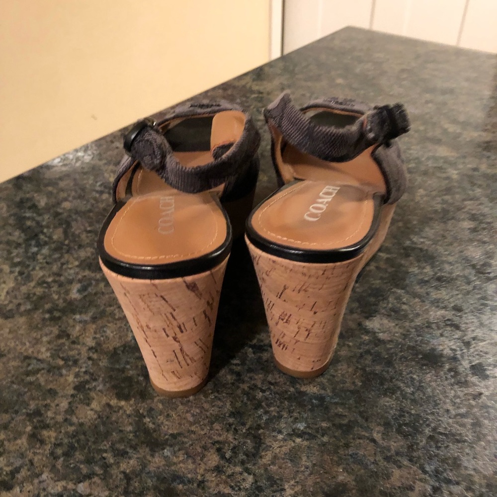 Coach wedges - Picture 3 of 5